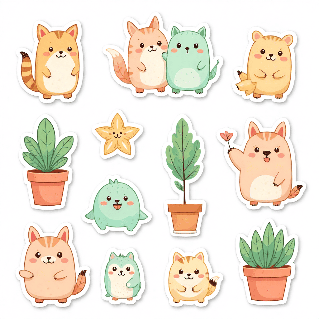 Cute Sticker Pack
